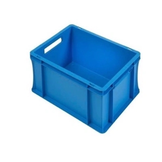 400x300x170 mm stabelbar eurokasse, blå farve