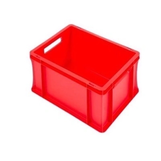 400x300x170 mm stabelbar eurokasse, rød farve