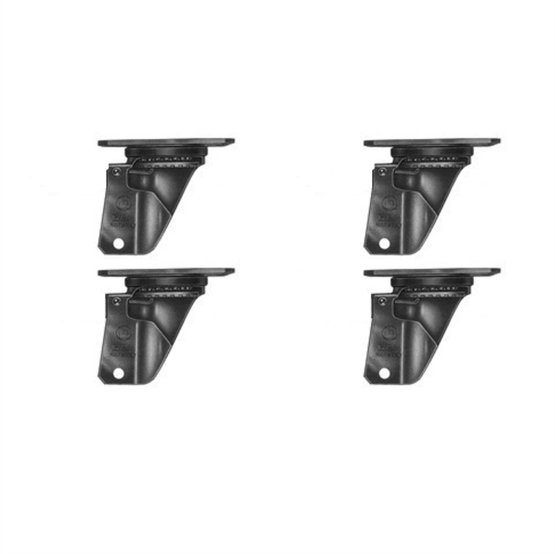 Tilføj bremser på 2 drejegafler uanset type hjul, 